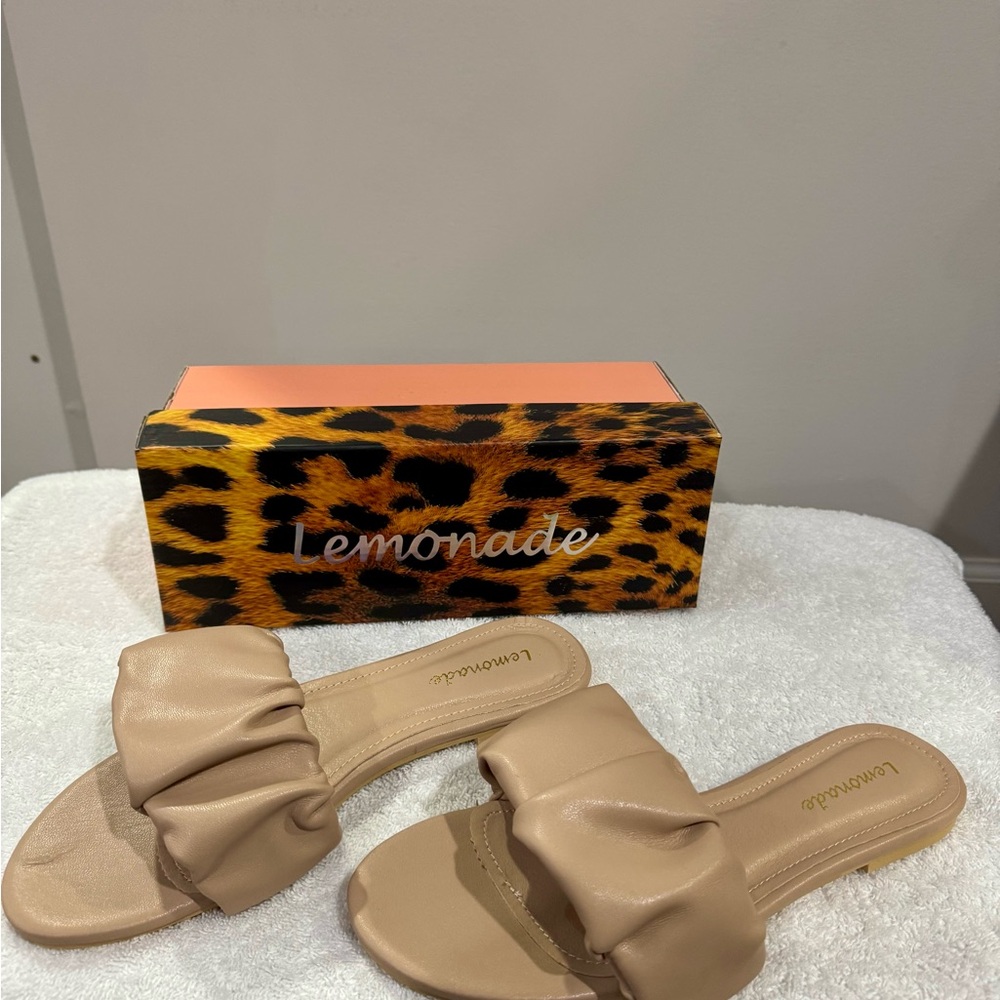 Lemonade Women's Nude Sandals